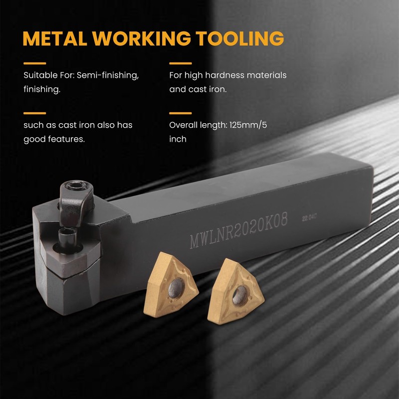 Geieold Tool Holder Set for 20 mm Mwlnr2020K08 + 10