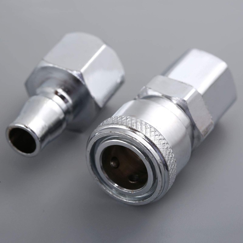 Air Line Hose Fittings 3/8" BSP Female Thread Quick Release