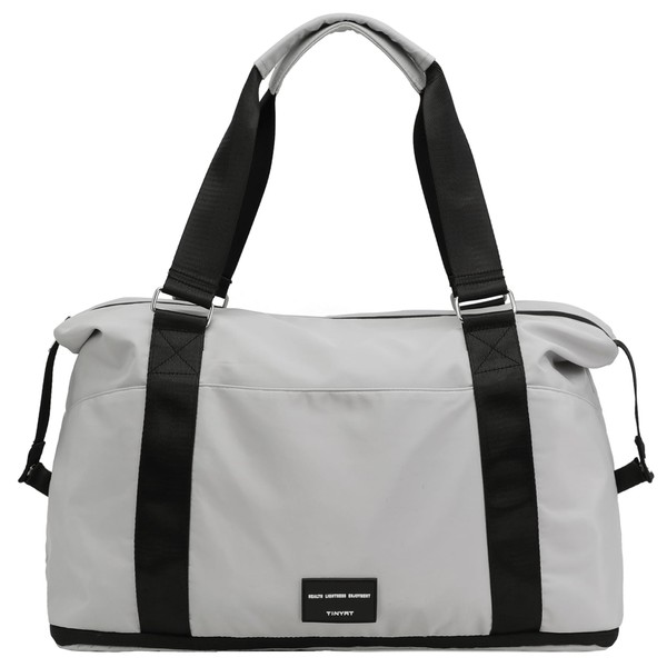 TINYAT Expandable Travel Duffle Bag Foldable Personal Item Travel Bag