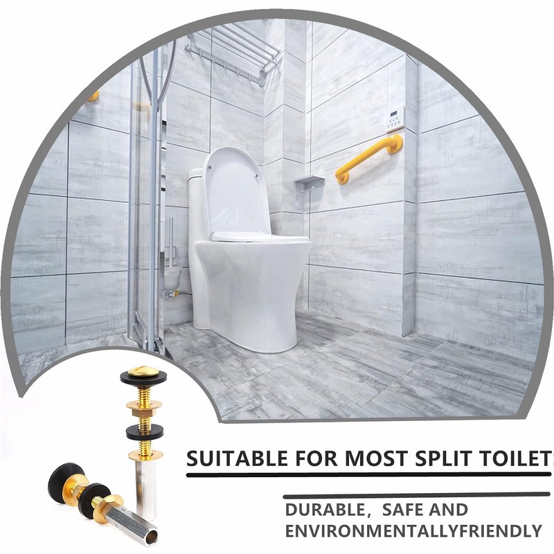 2 Pack Universal Toilet Tank to Bowl Bolt Kits, antfees