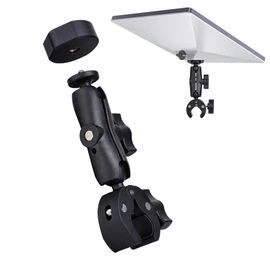 POWRIG Starlink Mini Mount for RV Ladder, RV Roof Rack Mount, Tripod Stand with 1/4" -20 Aluminum Adapter and Adjustable Angle Pole Clamp