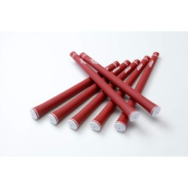 elitegrips SX38 Golf Grips, 7 Pack Classic Red, No Backline