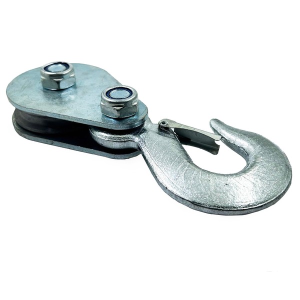 0.8 Ton Slip Hook Slip Clevis Pulley Hook Snatch Block