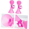 Kids Bicycle Horn, Air Squeeze Snail Design, 2-Pack, Handlebar Bell