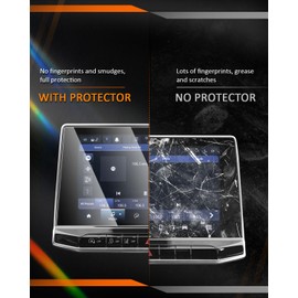 CDEFG for Jeep Compass 2022 2023 2024 2025 Screen Protector Touchscreen Cover for Compass Accessories Altitude Limited Latitude Lux Trailhawk High Altitude 10.1" Tempered Glass