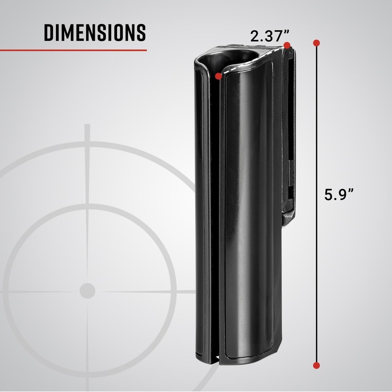 ASP, Inc. Sidebreak Baton Scabbard for ASP Batons, Duty Belt