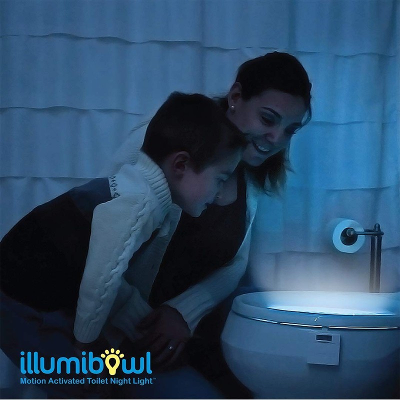 IllumiBowl Toilet Night Light (As Seen On Shark Tank) Motion