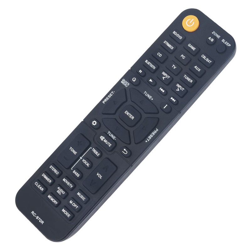 New RC-970R Replace Remote Control - VINABTY RC970R AV Remote