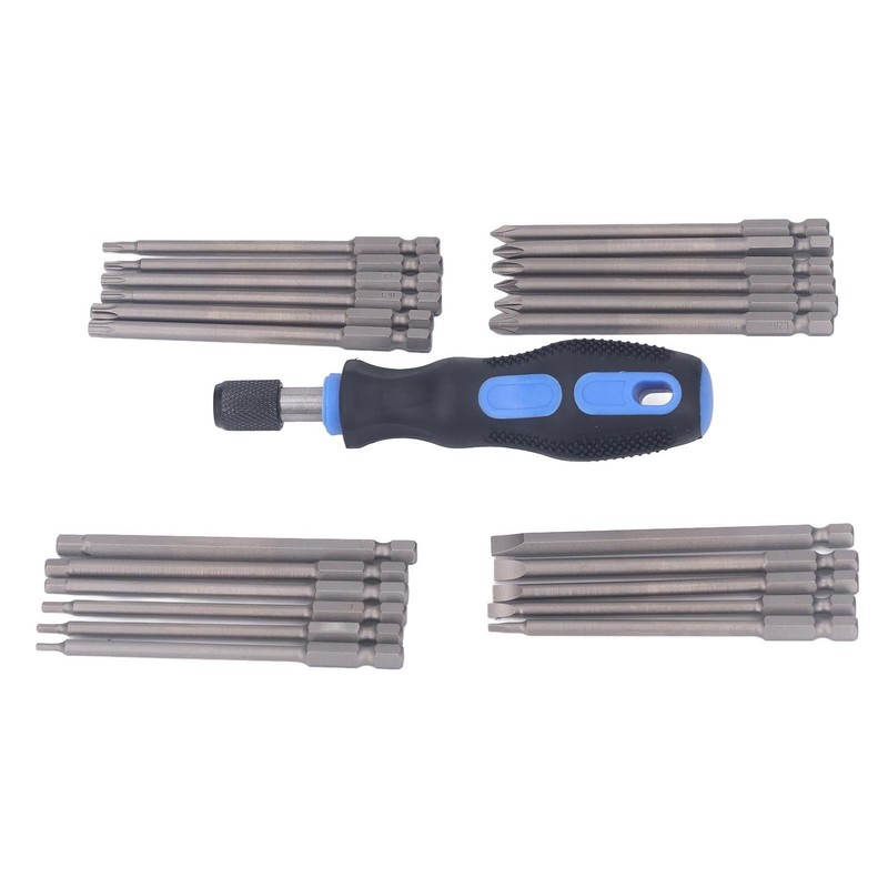 24Pcs Screwdriver Bit Set CR V Strong Magnetic Multifunctional Screwdriver