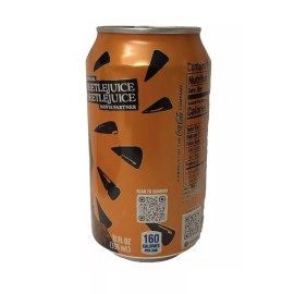Fanta NEW LIMITED EDITION BEETLEJUICE MOVIE JENNA ORTEGA ORANGE FANTA SODA CAN 12 FLOZ