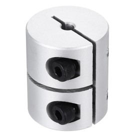 MECCANIXITY Shaft Coupling 4 to 6mm(ID) 30mm(L) Aluminum Alloy Shaft Coupler Connector Rigid Joint Motor Accessories for 3D Printer DIY Robots Model CN