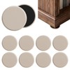 Reusable Furniture Sliders for Carpet, Moving Pads (3 1/2 in,