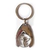 KVN Shopping Chip Keyring Angel, chrome, M
