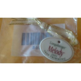 Longaberger 2003 Tree Trimming TT Melody Basket Miniature Tie-On #28068 - NEW