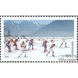 Brd (BR. Germany) 2912 (Complete. Ausg.) 2012 Biathlon World Cup in Ruhp OLDING (Stamps for Collectors)