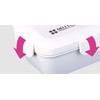 Asbel TLB-510 3546 Lunch Box, 1 Tier, 16.1 fl oz