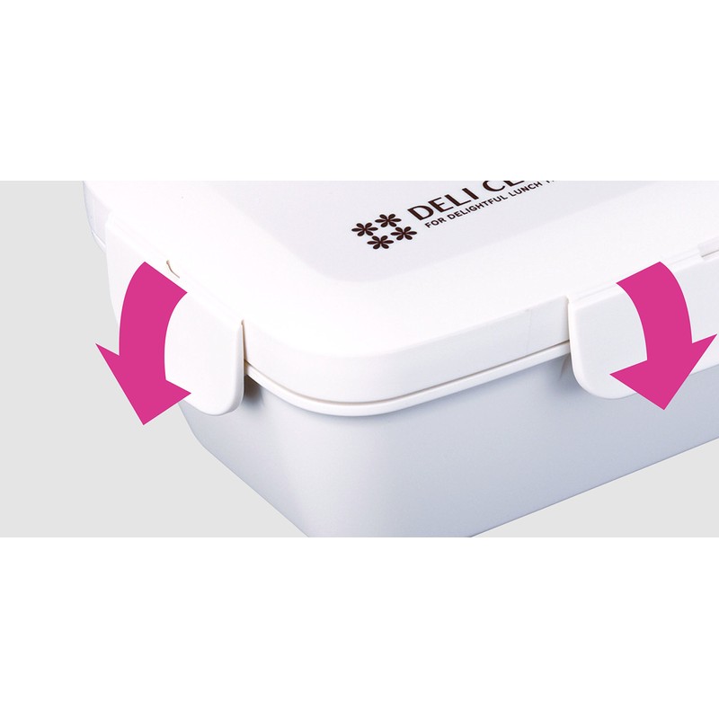 Asbel TLB-510 3546 Lunch Box, 1 Tier, 16.1 fl oz