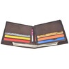 CAZORO Men's Leather Wallet RFID Blocking Slim Bifold with 9