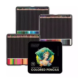 Unbranded Premier Colored Pencils   72 Pack - Drawing Artist Kit BEST SELLER Free Shipping