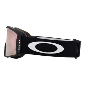 Oakley Men's Line Miner Snow Goggles, Matte Black, Prizm Hi Pink, Large