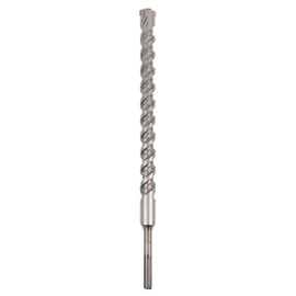 Torxero 1-1/2 X 24 in SDS MAX Bits, Rotary Hammer Drill Bits, Carbide Drill Bits, Masonry Drill Bits for Concrete, Stone and Brick, SDS MAX Hammer Double Flute, Masonry Drill Bit, Concrete Drill Bit