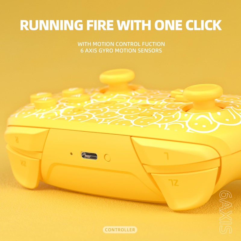 SINGLAND Wireless Switch Pro Controller - Compatible with Switch/Switch Lite