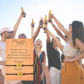 Matching Bracelets Gifts for Best Friend Graduation Birthday Gifts for Dadughter Mom Christmas Gifts for Best Friends Matching Bracelets for Mother and Daughter Gifts