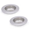 Tongke 2 Pcs Stainless Steel Kitchen Sink Strainer, Anti-Clogging Sink