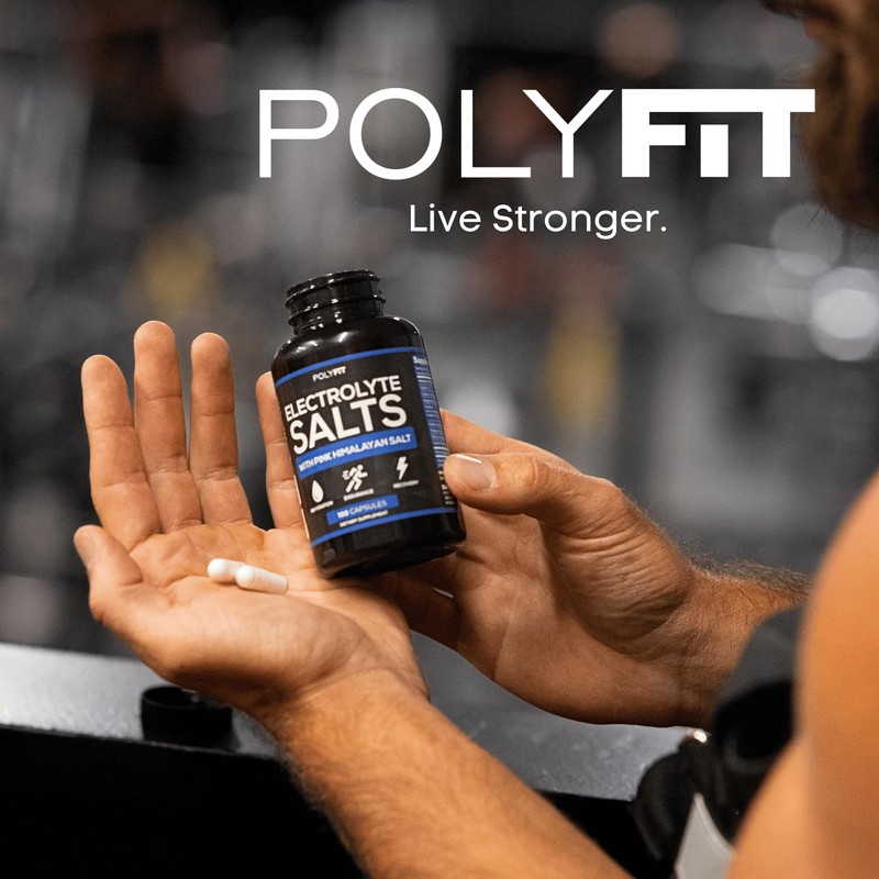 Polyfit Polyfit Electrolyte Salts - 100 Salt Pills - NSF