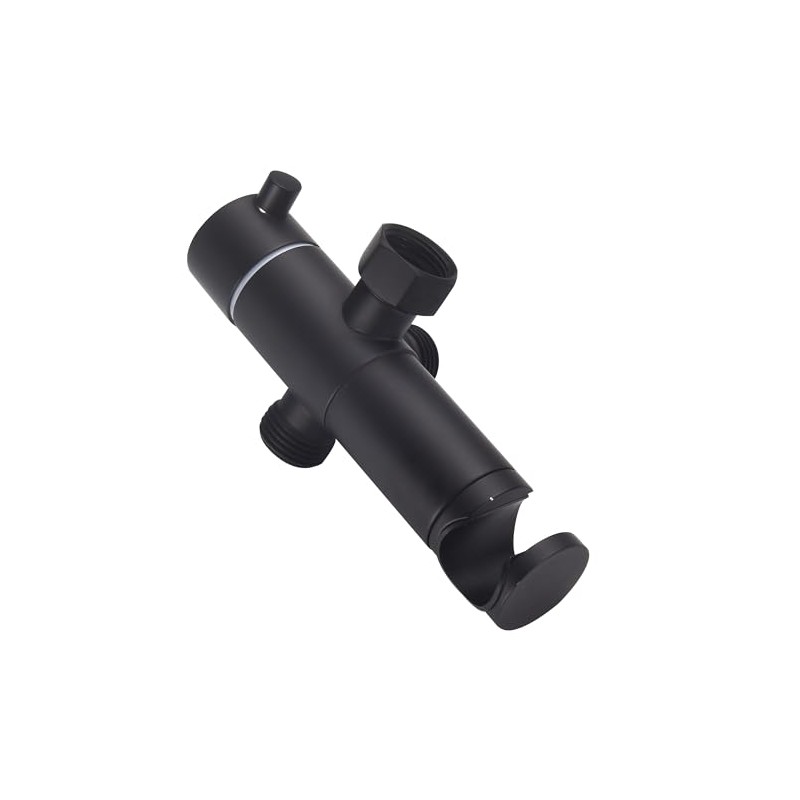 BLTFAUCER Solid Metal Shower Arm Diverter with Handshower Mount for