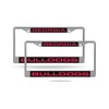 Rico Georgia Bulldogs Chrome Metal (Set of 2) Laser Cut