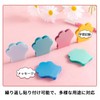 Transparent Sticky Notes, Translucent Film (Set of 6 Colors), See-through,