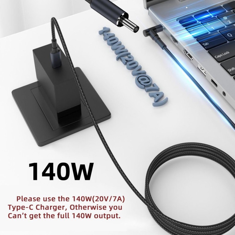 chenyang USB C to DC 5.5x2.1mm 20V Power 65W 100W