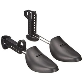 HIMRY [4 Pairs] Premium Shoe Tree Adjustable, Shoe Shaper for Women, Plastic Shoe Stretcher Shoe Stratcher Ladies, One-Size for EU Size 34 - Size 41, UK Size 2 - Size 8.5, black, KXB6003-black-F-4x