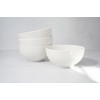 Square House New Bone China 12 Piece Dinnerware Set, Santorini