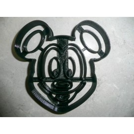 AJT MICKEY MOUSE HEAD FACE WAFFLE BREAKFAST FOOD CARTOON COOKIE CUTTER PR3313