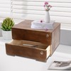 BRICZUNA 15.75 * 11 * 8.66in Desktop Storage Cabinet with