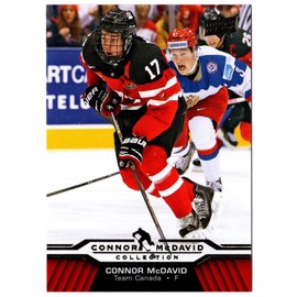 2015-16 Upper Deck Hockey Connor McDavid Collection #CM7 Connor McDavid Rookie Card RC Hockey Card Canada