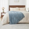 CozeCube Chenille Throw Blanket for Couch, Cozy Plush Fuzzy Decorative