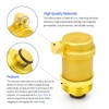 ERGAOBOY 2Pcs Brass Automatic Air Vent Valve, 1/2" BSP Air