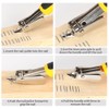 2PCS Staple Removers Heavy Duty Staple Remover Tool Strength Staple