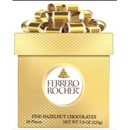 Ferrero Rocher Premium Gourmet Milk Chocolate Hazelnut, Chocolates for Gifting