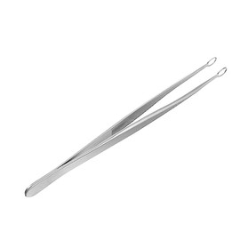 FRCOLOR 3pcs Stainless Steel Blackhead Tweezers Tool Practical Pimple Extractor for Safe Removal of Blemishes and Blackheads Easy to Use and Smooth Jaws