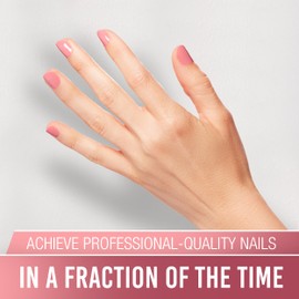 Ardell Nail Strips - Sweetheart Wraps Easy-to-Apply Gel Nail Stickers, Nail-Polish Strips, No UV Light Needed with File & Wood Stick, 1 Pack