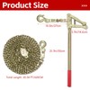 Zwinz Heavy Duty Galvanized Steel Wire Fence Stretcher Tool, Wire
