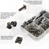 JNNJ 177 Pieces Screw Set Motorcycle Fairing Screws Kit, Motorcycle