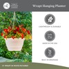 The HC Companies Wrapt Hanging Planters - Lightweight Plant Pot