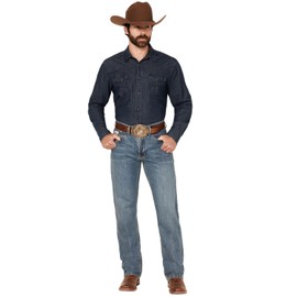 Cinch Men's Jeans White Label Relaxed Fit Medium Stonewash Light Stone 33W x 32L