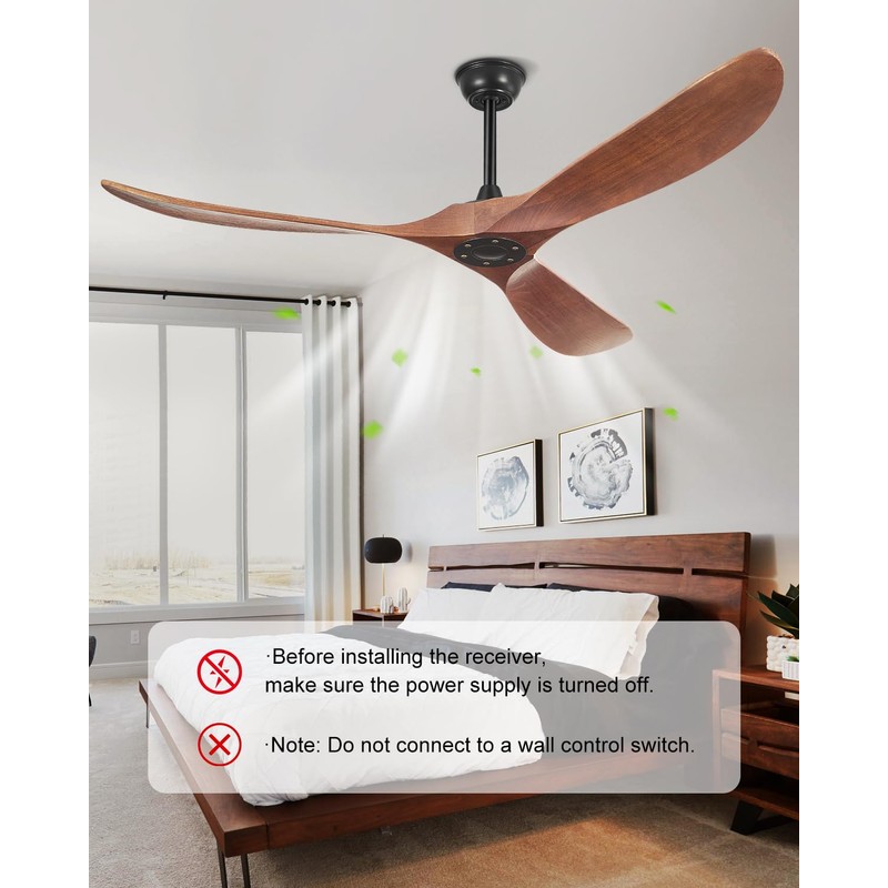 72" Remote Control and Receiver Kit, Replacement Ceiling Fan Remote