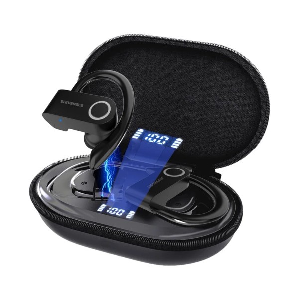 Vislla Wireless Earbuds with Earhooks, Bluetooth Earbuds Over Ear, 82H